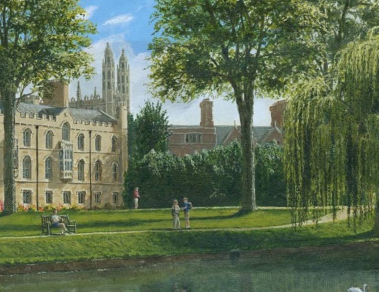 Original Figurative Landscape Painting by Richard Harpum