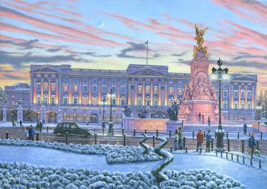 Winter Lights, Buckingham Palace, London thumb