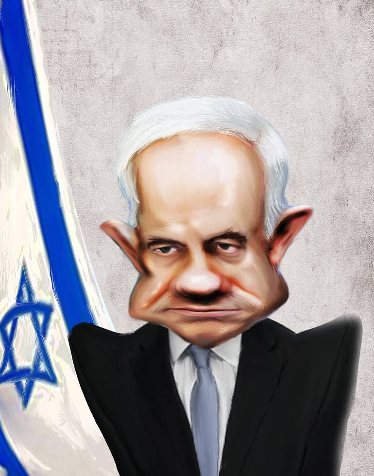 Benjamin Netanyahu - Print
