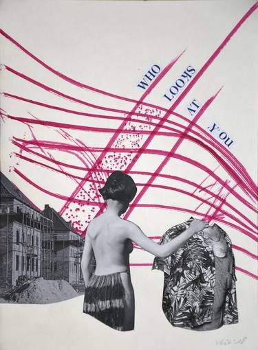 Print of People Collage by Volker Veit