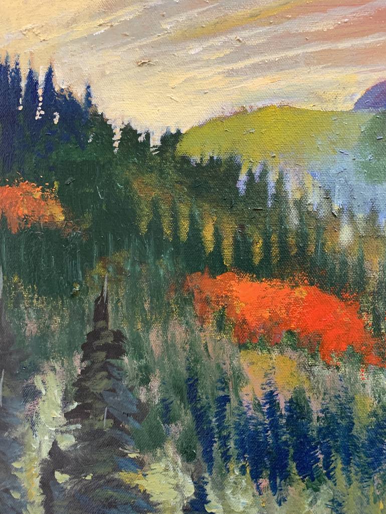 Original Expressionism Landscape Painting by ford Smith