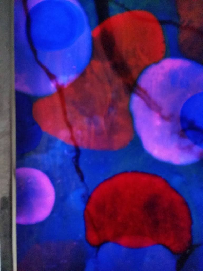 Original Abstract Science/Technology Painting by Chris A Stromberg