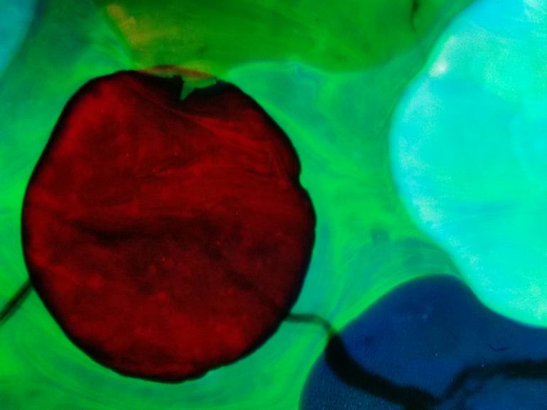 Original Abstract Science/Technology Painting by Chris A Stromberg