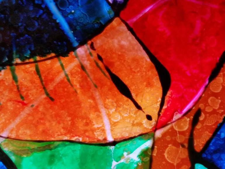 Original Abstract Light Painting by Chris A Stromberg
