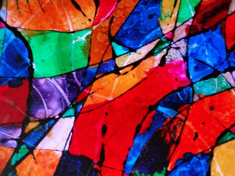 Original Abstract Light Painting by Chris A Stromberg