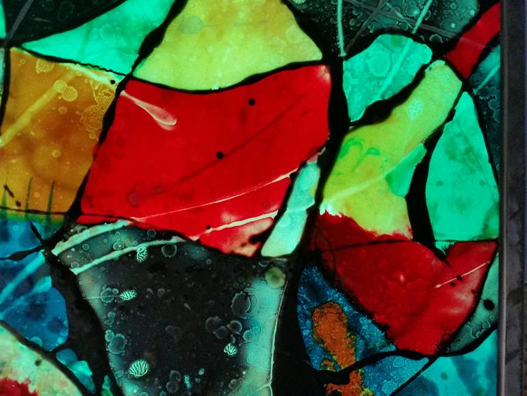 Original Abstract Light Painting by Chris A Stromberg