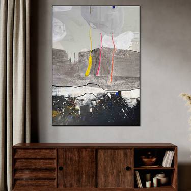 Original Fine Art Abstract Paintings by Joanna Majewska