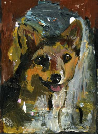 Print of Abstract Expressionism Animal Paintings by Agnieszka Boroń