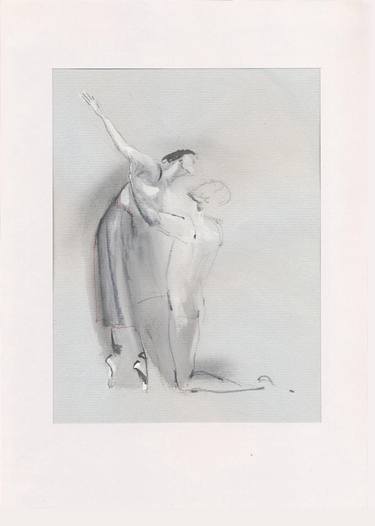 Original Figurative Body Drawings by MAIA IANUSCHEVICI