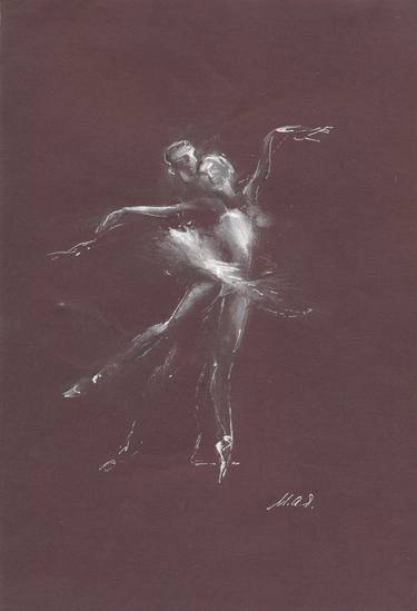 Ballet couple Nr 5 / LIMITED EDITION 1 OF 10 thumb