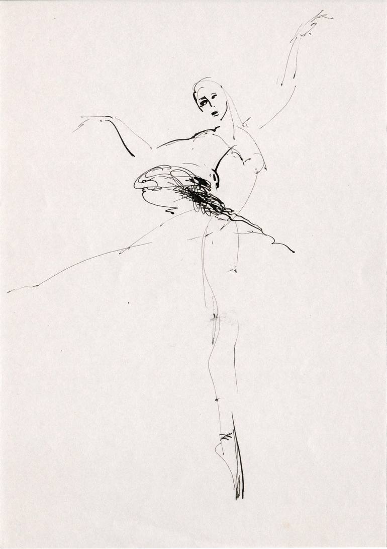 Print of Art Deco Women Drawings by Maia Ianuschevici