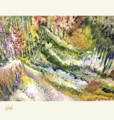 Sunny Garden Path - Chantilly Limited Edition 1/5 thumb