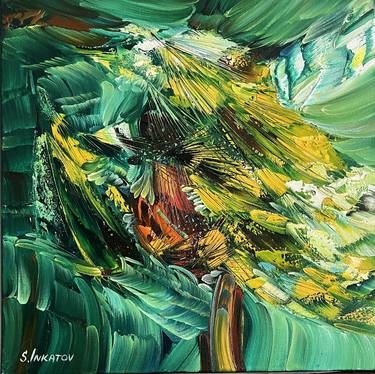 Original Contemporary Abstract Painting by Sergei Inkatov