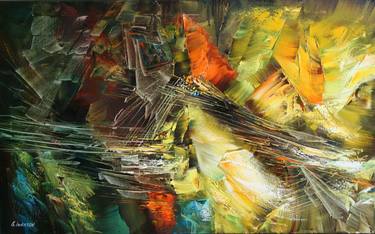 Original Abstract Expressionism Abstract Paintings by Sergei Inkatov
