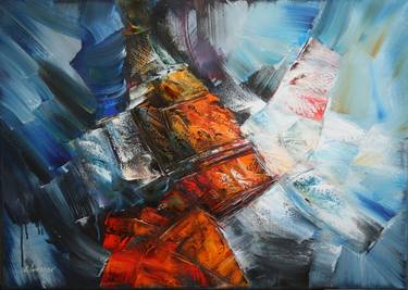 Original Abstract Paintings by Sergei Inkatov