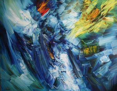 Original Fine Art Abstract Paintings by Sergei Inkatov