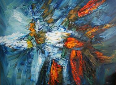 Original Abstract Paintings by Sergei Inkatov