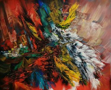 Original Modern Abstract Paintings by Sergei Inkatov