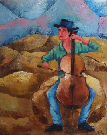 Original Abstract Music Paintings by Piyali Chakraborty