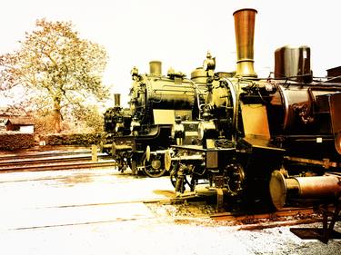 Print of Train Photography by Ksavera Art