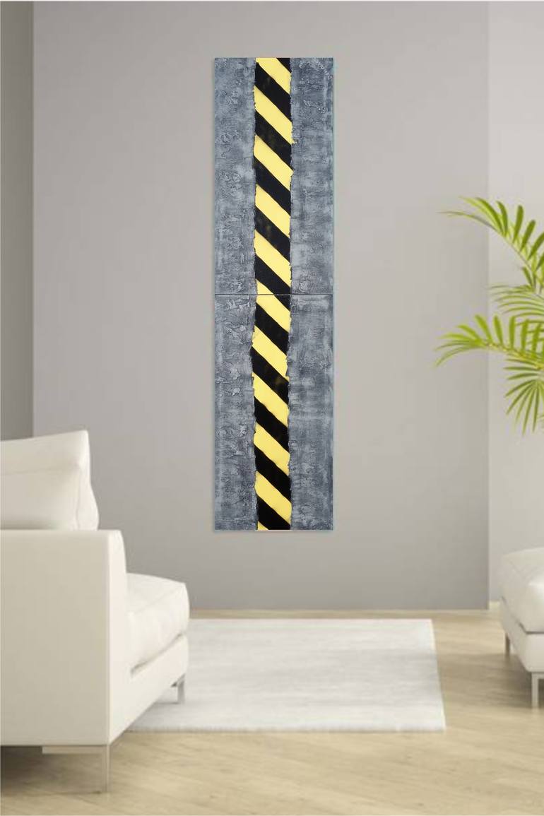 Original Abstract Expressionism Abstract Painting by Ksavera Art