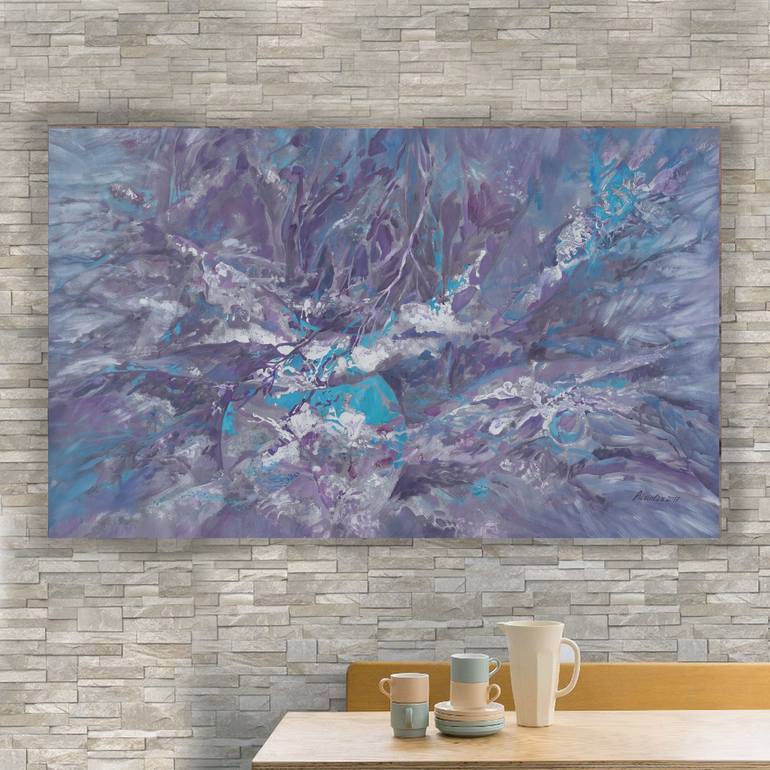 Original Abstract Painting by Ksavera Art