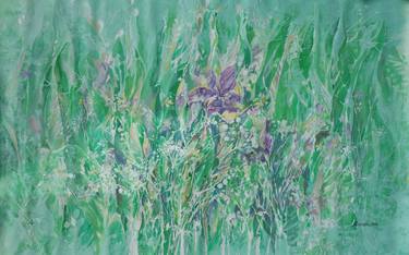 Print of Impressionism Floral Paintings by Ksavera Art