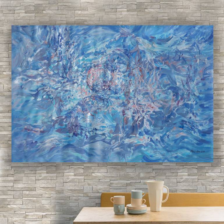 Original Abstract Painting by Ksavera Art