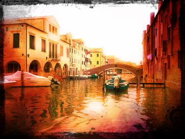 Venice in Italy - photography print on canvas or paper 00815m1 thumb