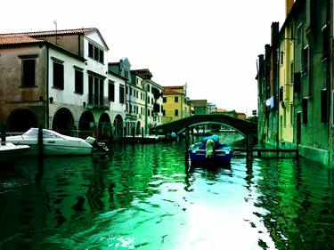 Venice in Italy - photography print on canvas or paper 00815m2 thumb