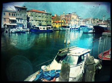 Venice in Italy - photography print on canvas or paper 01059m2 thumb