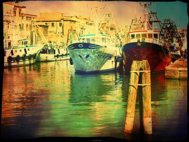 Venice in Italy - photography print on canvas or paper 01062m1 thumb