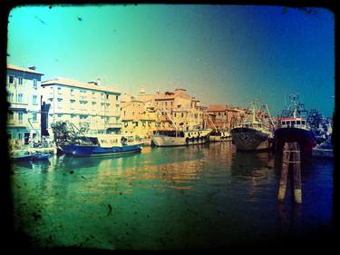 Venice in Italy - photography print on canvas or paper 01063m1 thumb