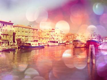 Venice in Italy - photography print on canvas or paper 01063m3 thumb