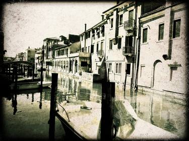 Venice in Italy - photography print on canvas or paper 01077m1 thumb