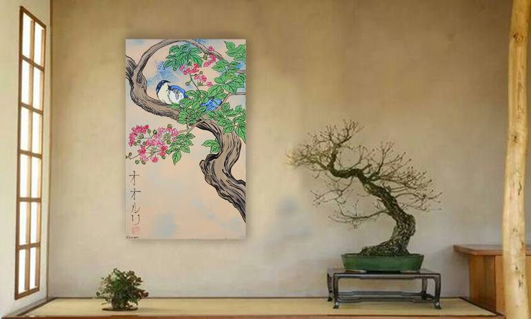 Original Nature Painting by Ksavera Art