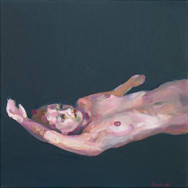 Original Modern Nude Paintings by Rita Erven
