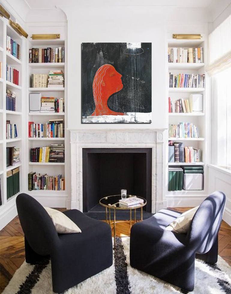 Original Figurative Abstract Painting by ati sedgwick