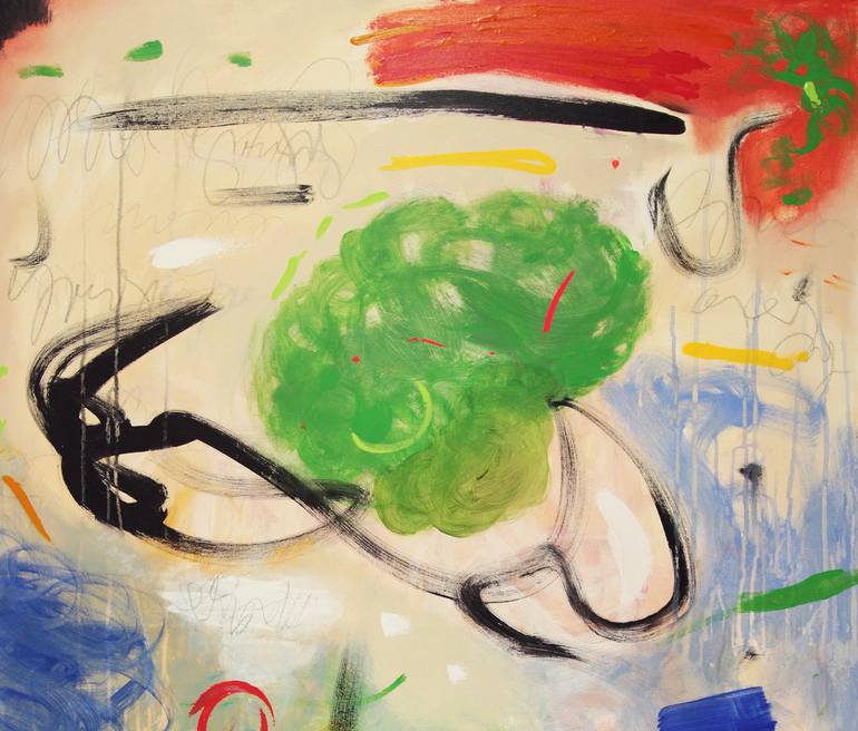 Original Abstract Painting by Ati Sedgwick
