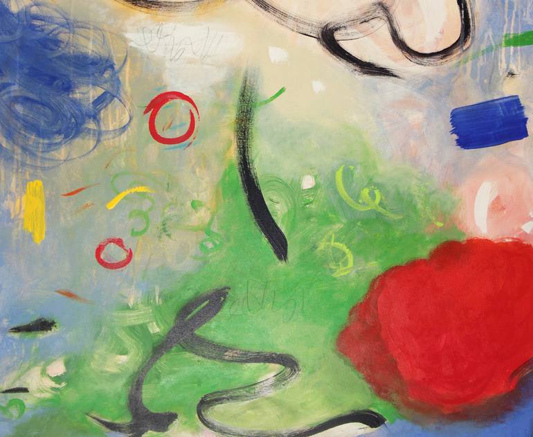 Original Abstract Painting by Ati Sedgwick