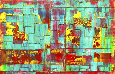 Original Abstract Paintings by Samuel Sotiega