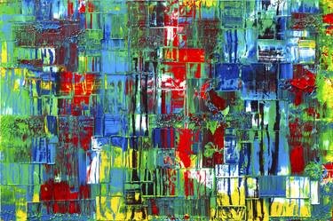 Original Abstract Paintings by Samuel Sotiega