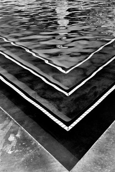 POOL ABSTRACTION NOIR Palm Springs CA - Limited Edition 1 of 21 thumb