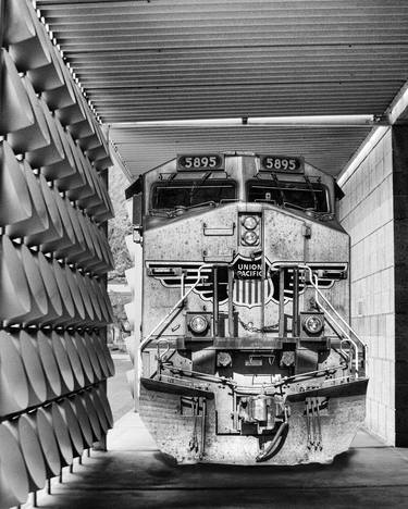 Original Cubism Train Photography by William Dey