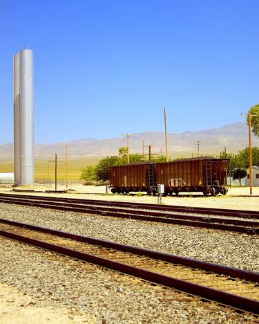 Original Art Deco Train Photography by William Dey