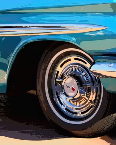 Original Pop Art Automobile Photography by William Dey