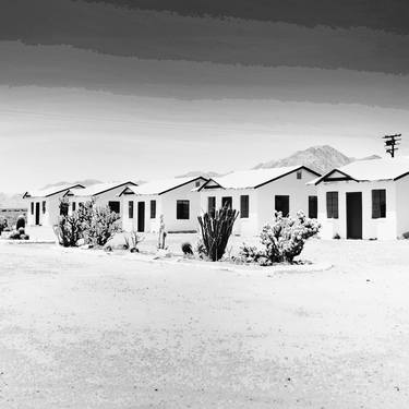 LITTLE WHITE COTTAGES Route 66 Amboy CA - Limited Edition of 21 thumb