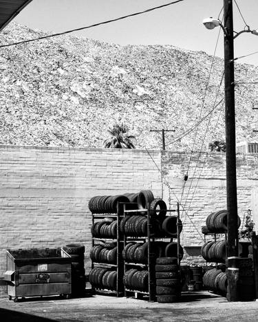IN THE LINE OF TIRES Palm Springs CA - Limited Edition of 21 thumb