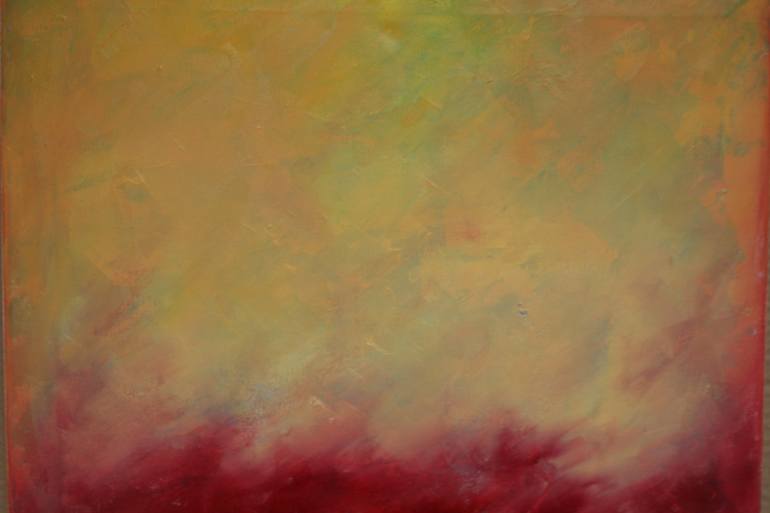 Original Abstract Expressionism Abstract Painting by Roger Iles