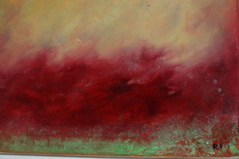 Original Abstract Expressionism Abstract Painting by Roger Iles